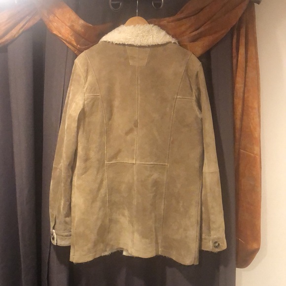 Le Chateau Suade Faux Sherling coat - Picture 2 of 4